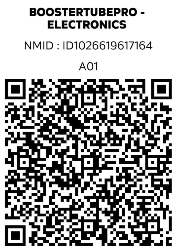 QRIS resmi BOOSTERTUBE PRO